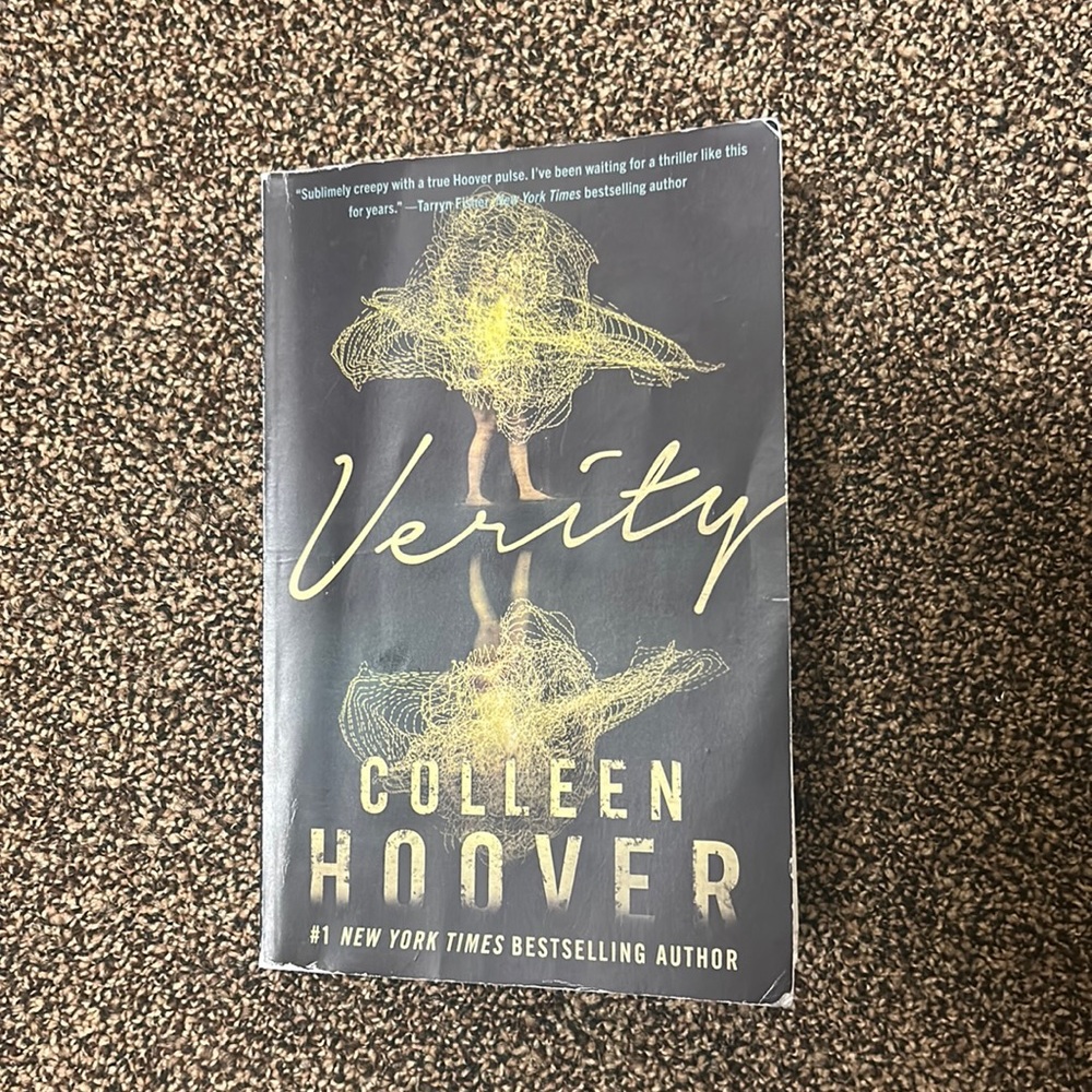 Verity and It End With Us by Colleen Hoover
